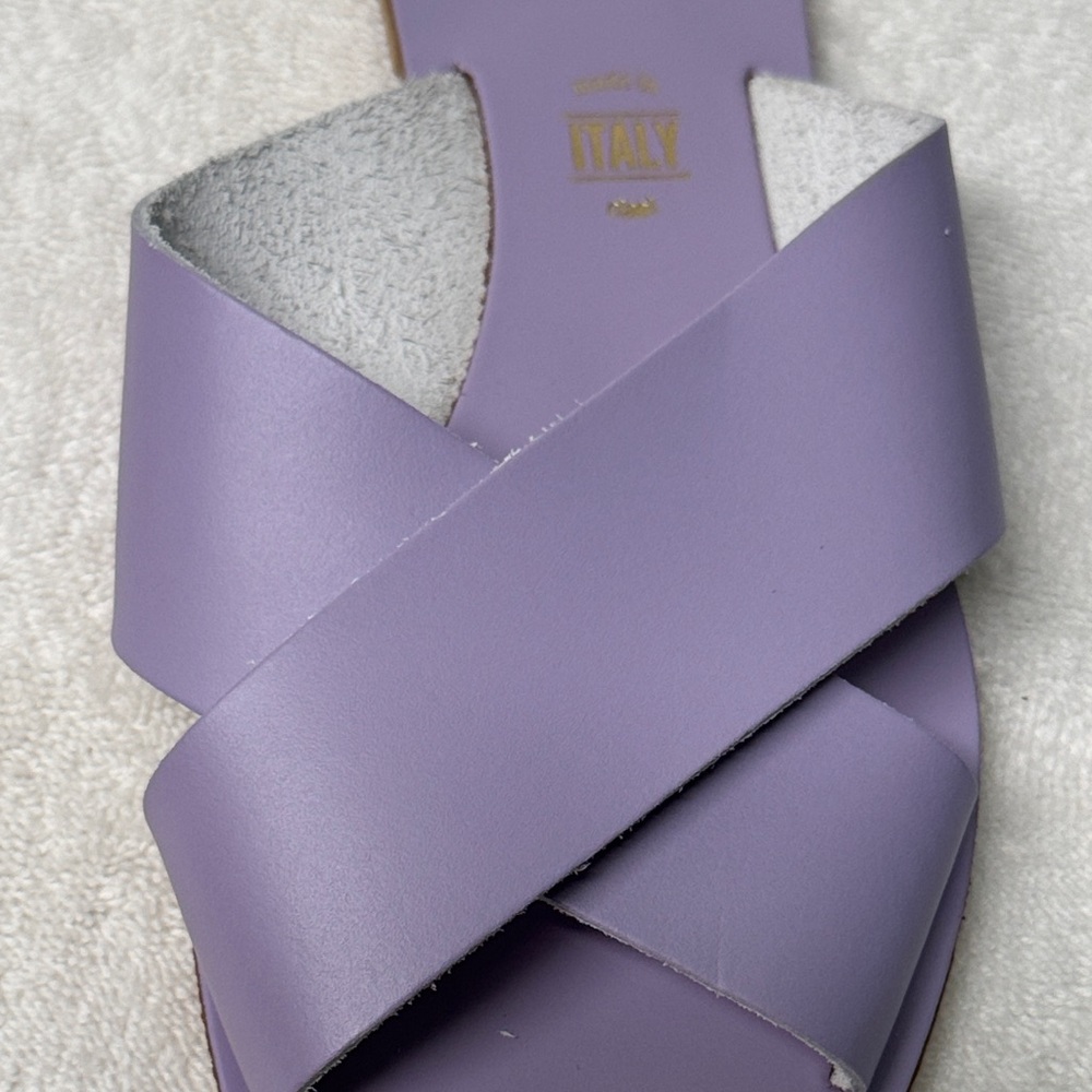 Seychelles Total Relaxation Lavender Sandals Size 8 - Picture 4 of 11
